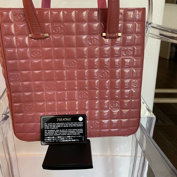 Chanel Chocolate Bar Pink Handbag - Picture 7 of 13